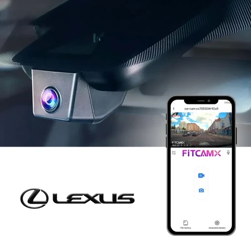 Wideorejestrator FITCAMX Lexus UX (2019-2023)
