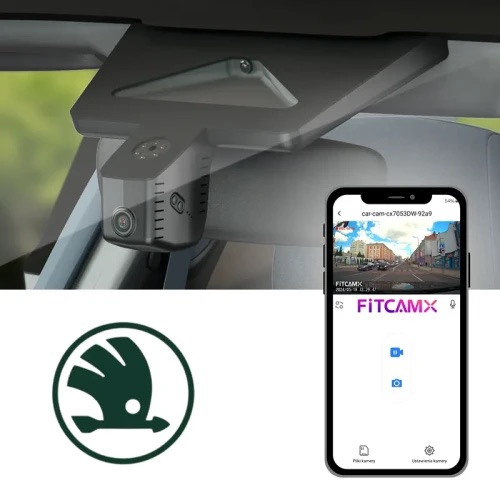 Wideorejestrator FITCAMX Skoda Kodiaq (2024-2026)