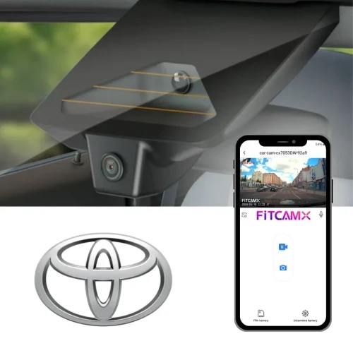 Wideorejestrator FITCAMX Toyota C-HR I (2017-2020) Model "A"