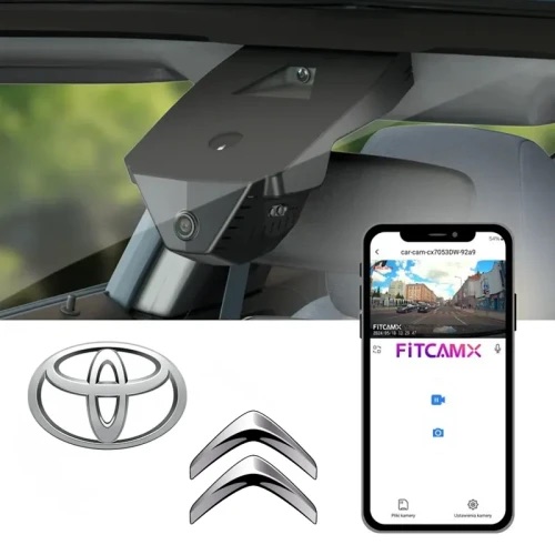 Wideorejestrator FITCAMX Toyota Proace City/ Proace City Verso/Citroen Berlingo (2024-2025)