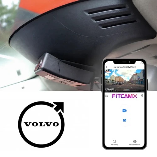 Wideorejestrator FITCAMX Volvo XC60 S90 V90 (2018-2021)